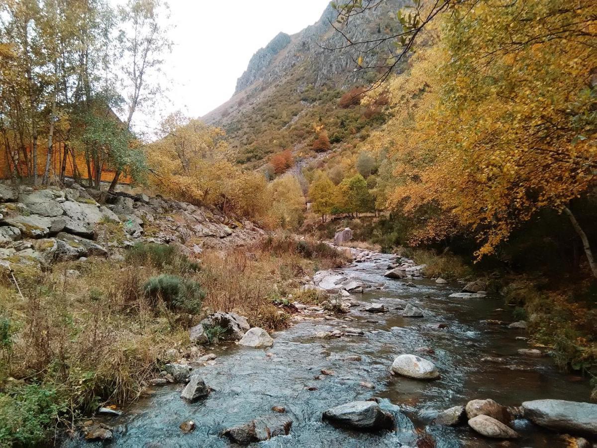 Chalet Bois Au Milieu Des Pyrenees LʼHospitalet-près-lʼAndorre Екстериор снимка